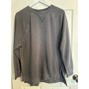 Universal Thread Gray Crewneck‎ Sweatshirt Raglan Sleeve Large